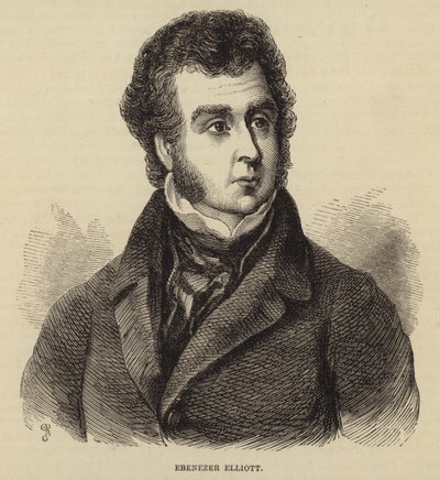 Portrét Ebenezera Elliotta od English School