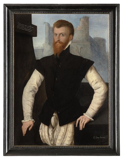 Portrét Edwarda Courtenaye, 1. hraběte z Devonu, kolem roku 1555 od English School