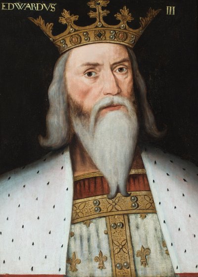 Portrét Eduarda III (olej na desce) od English School