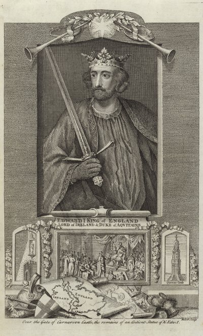 Portrét Edwarda I. Anglie od English School