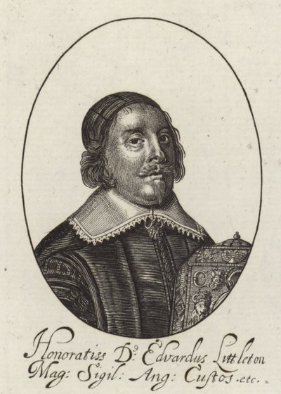 Portrét Edwarda Littletona od English School