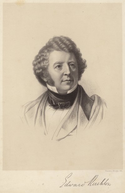 Portrét Edwarda Rushtona od English School