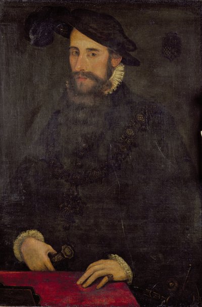 Portrét Edwarda Seymoura, vévody ze Somersetu a lorda protektora (cca 1500-52) od English School