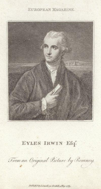 Portrét Eyles Irwin od English School