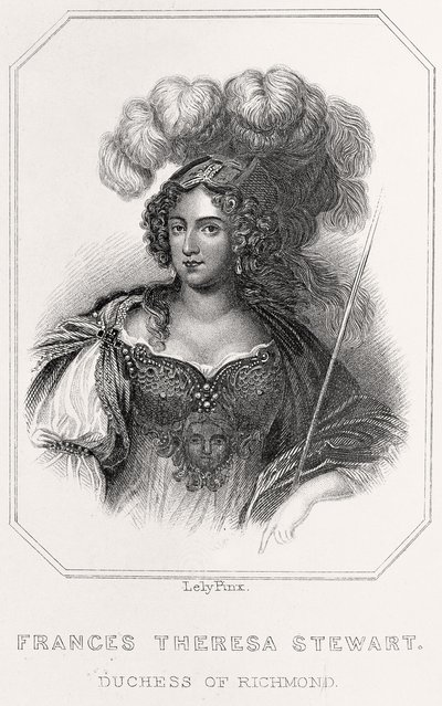 Portrét Frances Theresy Stewartové od English School