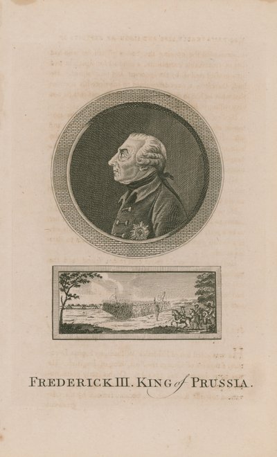 Portrét Fridricha III od English School