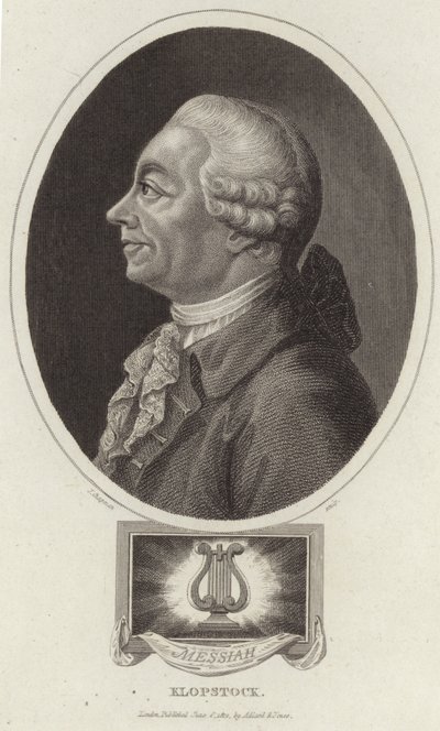 Portrét Friedricha Gottlieba Klopstocka od English School