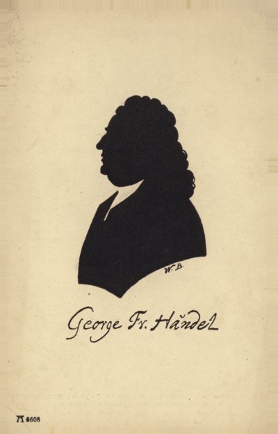 Portrét George Friedricha Händela od English School