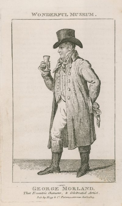 Portrét George Morlanda od English School