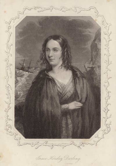 Portrét Grace Horsleyové Darlingové od English School