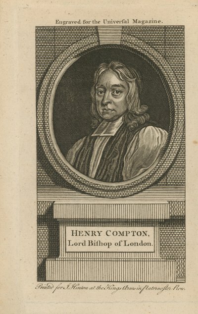 Portrét Henry Compton od English School
