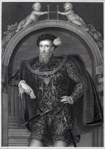 Portrét Henryho Howarda (1517-47) hrabě ze Surrey, z 