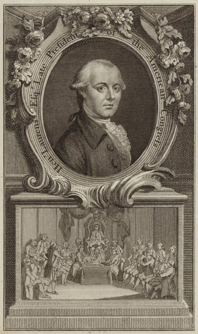 Portrét Henryho Laurense od English School