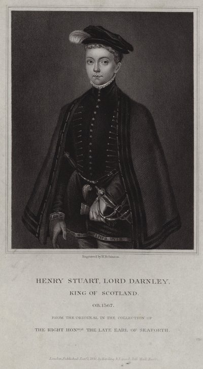 Portrét Henryho Stuarta, lorda Darnleyho od English School