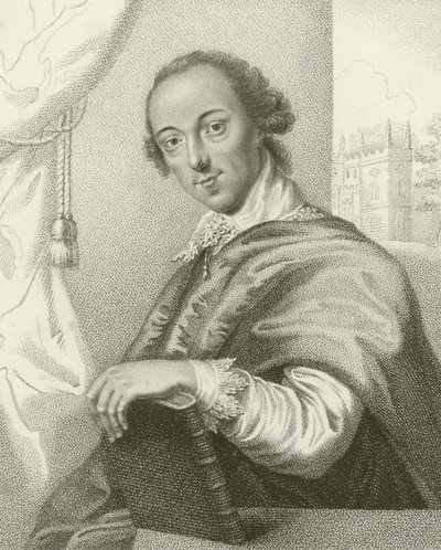 Portrét Horace Walpolea od English School
