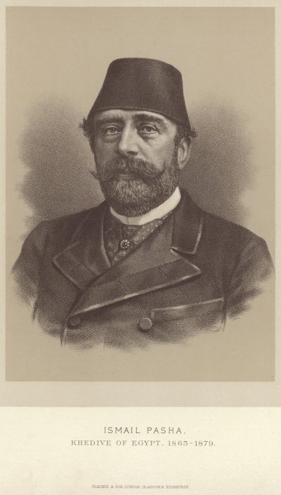 Portrét Ismail Pasha od English School