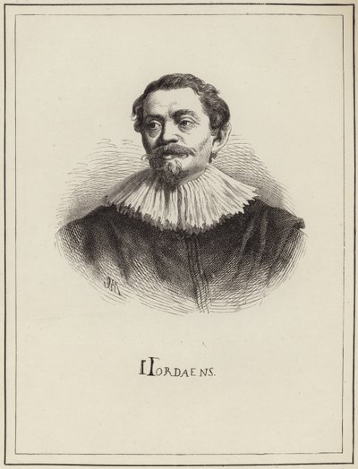 Portrét Jacoba Jordaense od English School