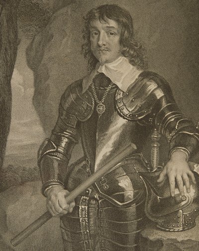 Portrét Jamese Hamiltona (1606-49) 3. markýz a 1. vévoda z Hamiltonu, z 