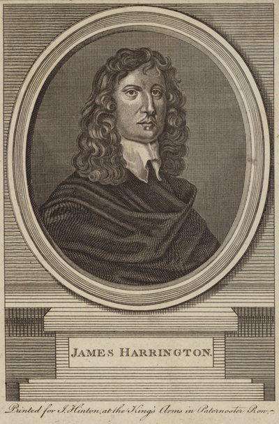 Portrét Jamese Harringtona od English School