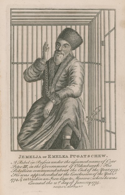 Portrét Jemelji nebo Emelky Pugatschewové od English School