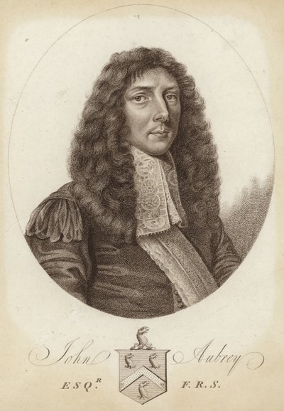 Portrét Johna Aubreyho od English School