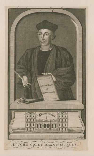 Portrét Johna Coleta od English School
