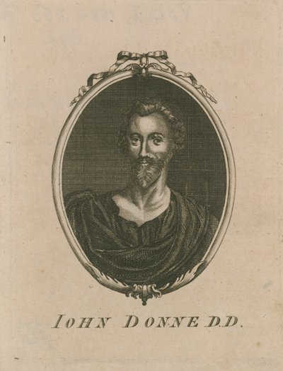 Portrét Johna Donna od English School