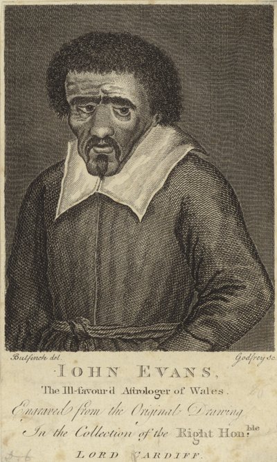Portrét Johna Evanse od English School