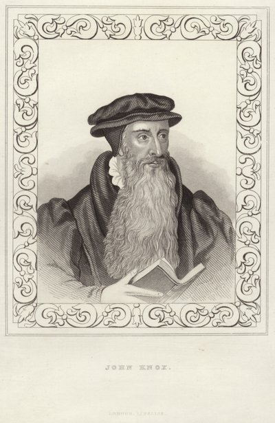 Portrét Johna Knoxe od English School