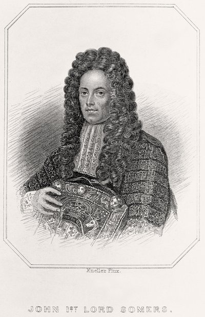 Portrét Johna Somerse, 1835 od English School