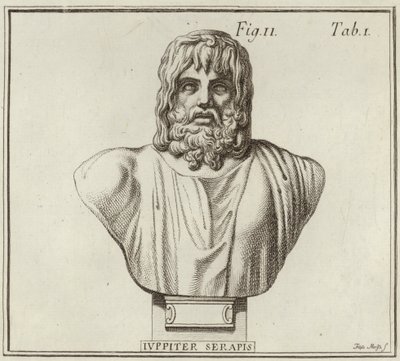 Portrét Jupitera od English School