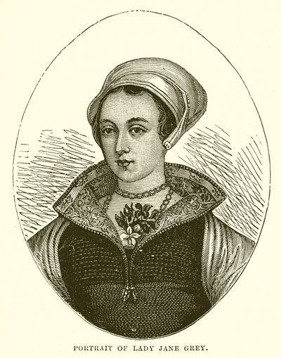 Portrét lady Jane Grayové od English School