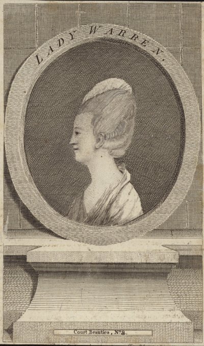 Portrét lady Warrenové od English School