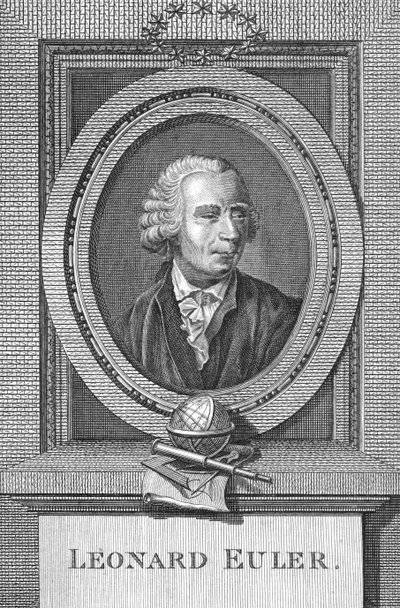 Portrét Leonarda Eulera (1707–1783) od English School