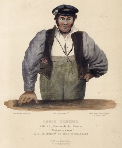 Portrét Louise Cordiera od English School