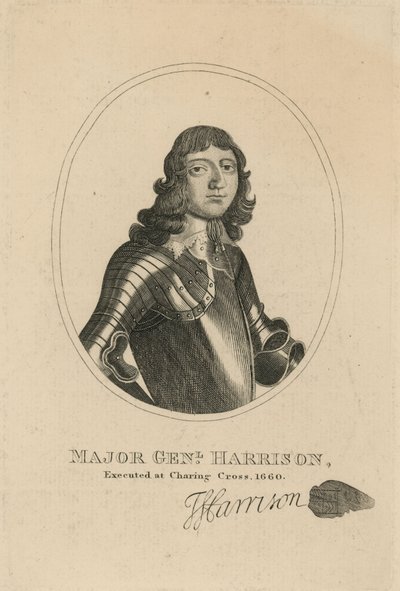 Portrét generálmajora Thomase Harrisona od English School