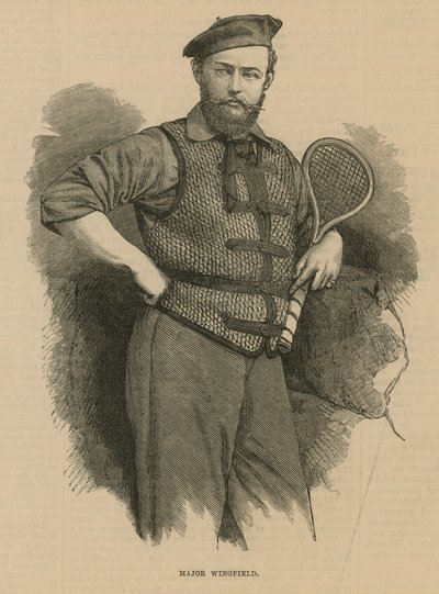Portrét majora Waltera Cloptona Wingfielda od English School