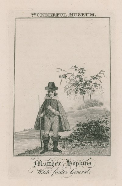Portrét Matthewa Hopkinse od English School