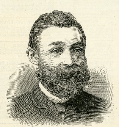 Portrét pana R. Urwina, tajemníka Tyne Improvement Commissioners, 1884 od English School