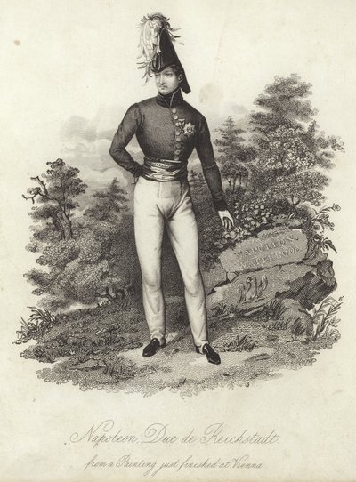 Portrét Napoleona II od English School