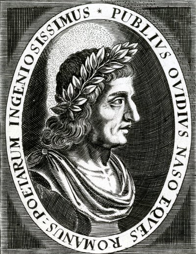 Portrét Ovidia, 1639 od English School