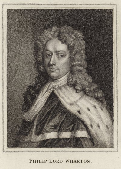 Portrét Philipa Whartona od English School