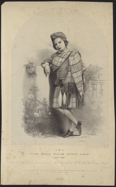 Portrét prince Artuše od English School