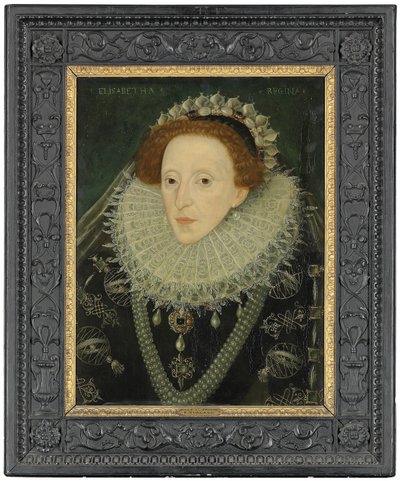 Portrét královny Alžběty I., kolem roku 1580 od English School