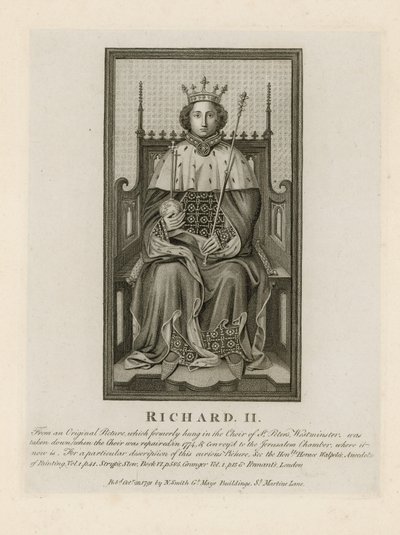 Portrét Richarda II od English School