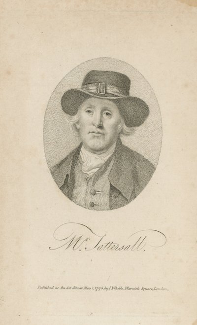 Portrét Richarda Tattersalla od English School