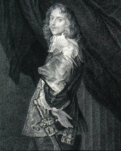 Portrét Roberta Dormera (1610-43) 1. hraběte z Caernarvonu, z „Lodge
