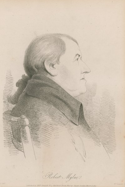 Portrait of Robert Mylne od English School