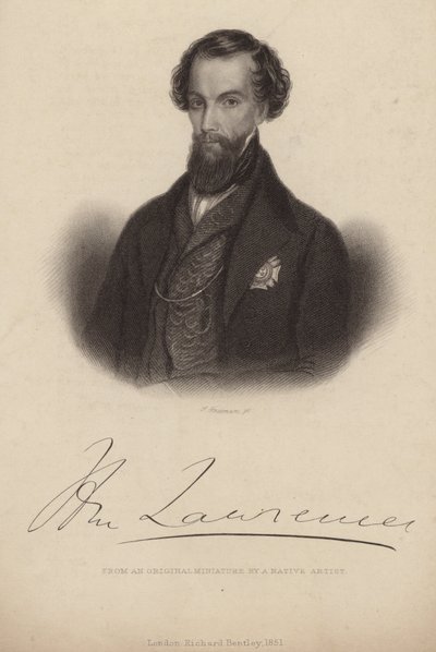 Portrét sira Henryho Lawrence od English School