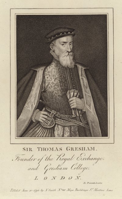 Portrét sira Thomase Greshama od English School